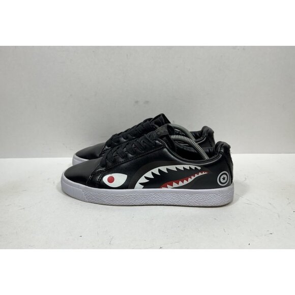 A Bathing Ape Bape‎ Crapesta Shark Low Bapesta Men’s Size 5 Shoes Sneakers Black main image 7